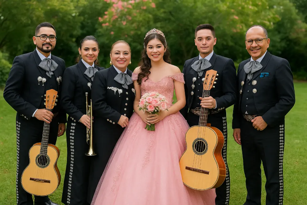 Serenata romántica de mariachis
